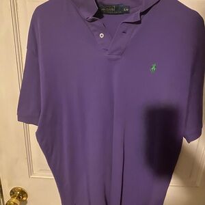 Ralph Lauren Men's Polo Shirt in Purple